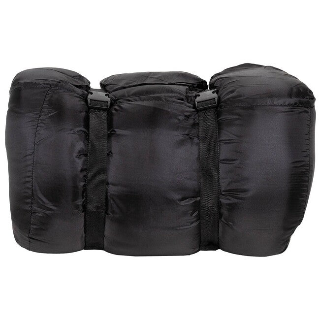 MFH Israelischer Pilotenschlafsack, 2-lagige Füllung, schwarz