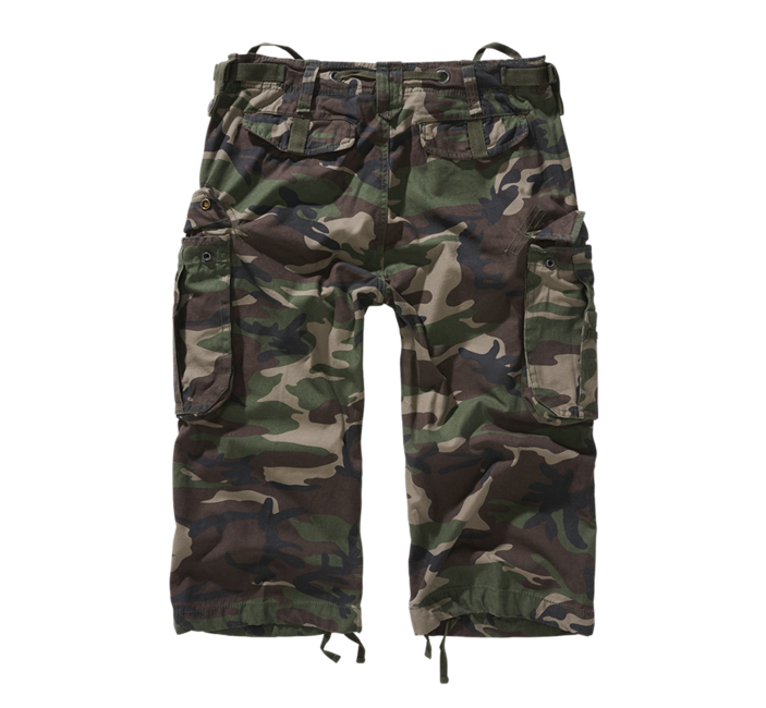 Brandit Industry Vintage 3/4 Shorts, woodland