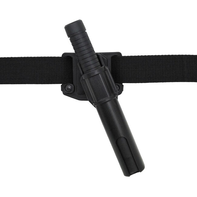MFH Schlagstockhalter, 16 cm, drehbar, schwarz