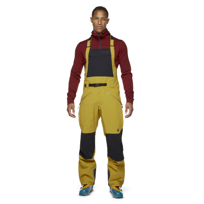 Black Diamond Recon Stretch Bibs, bernstein-schwarz