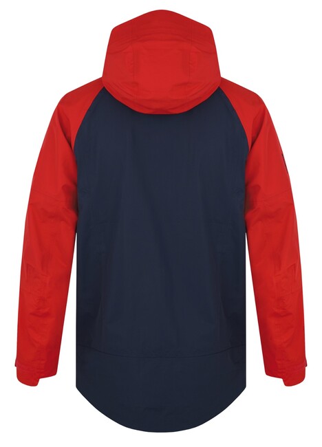 HUSKY Nanook M Herren-Hardshelljacke, rot/dunkelblau