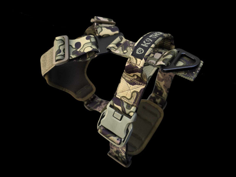 K9 Thorn Gurtzeug Charlie- Camo, schwarz camo