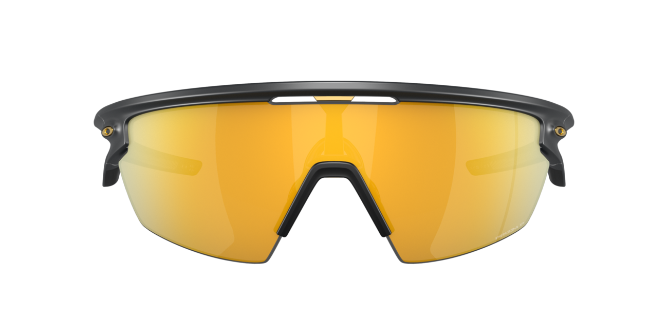 Oakley SPHAERA Sonnenbrille mit Rahmen Matte Carbon und mit Dias Prizm 24K Polarized 36
