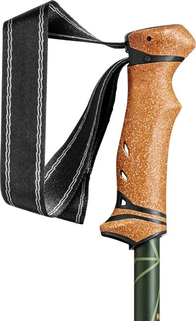 LEKI Legacy Lite AS trekkingstöcke, mango-olivgrün-flaschengrün, 100 - 135 cm