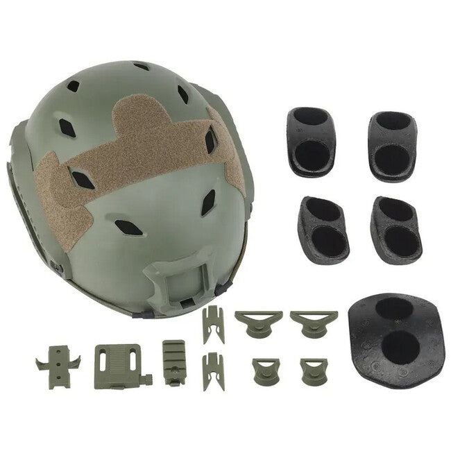 DRAGOWA TACTICAL Fast BJ Tracker Taktischer Helm, Typhon