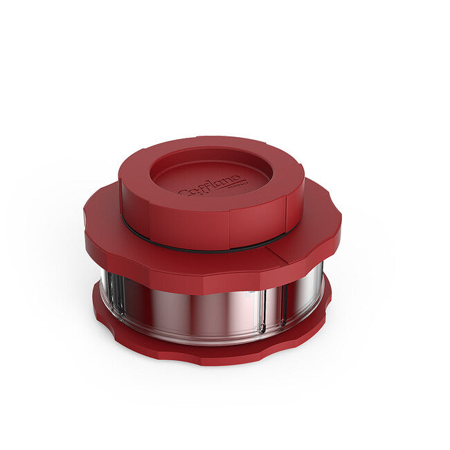Cafflano Kompact kaffeemaschine, rot