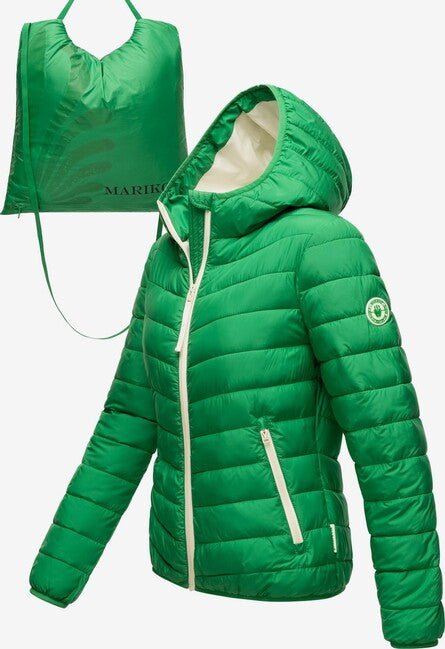 Marikoo Pack Mich Ein damen leichte übergangsjacke, smaragdgrün