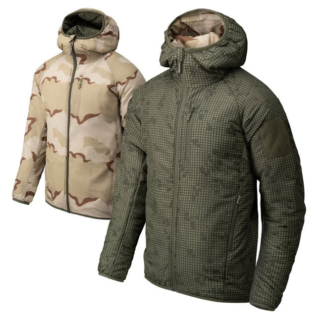 Helikon-Tex Wolfhound zweiseitige Jacke - Windpack - Desert Night Camo/US Desert