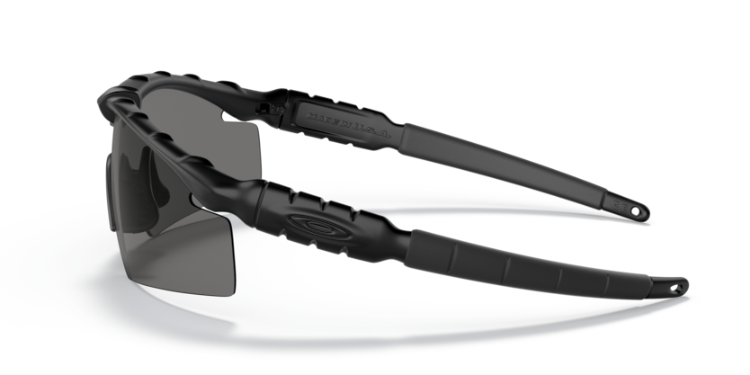 Oakley M Frame 2.0 ballistische brille mit grauer linse matt schwarz