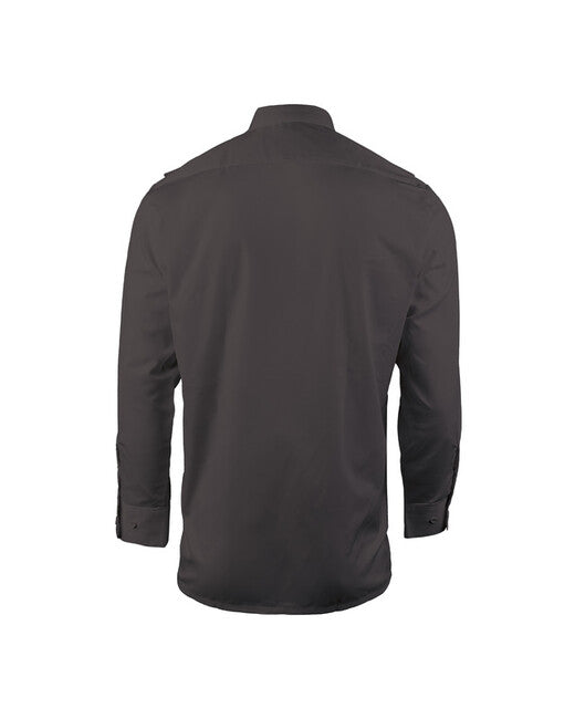 Mil-Tec Diensthemd Langarm, schwarz