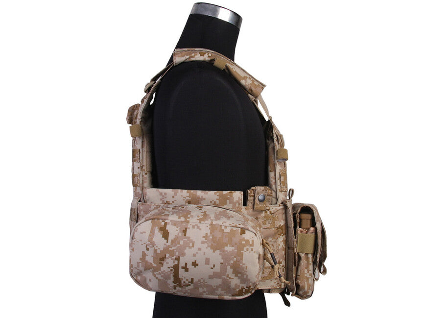 Emersongear LBT6094A plattenträger mit 3 taschen, aor1 500d