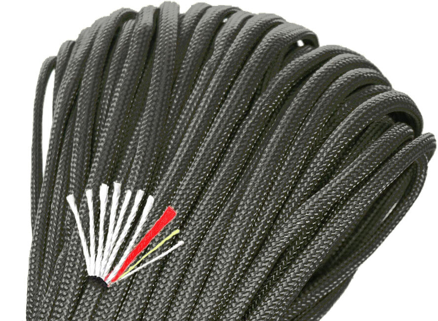 Origin Outdoors Lighter 4in1 Paracord 30 m schwarz