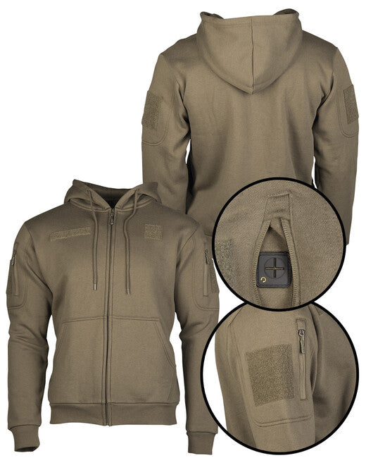Mil-Tec Tactical Kapuzenjacke ranger green