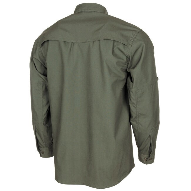 MFH Professional T-Shirt Attack Langarm, potiahnute teflonom, OD green