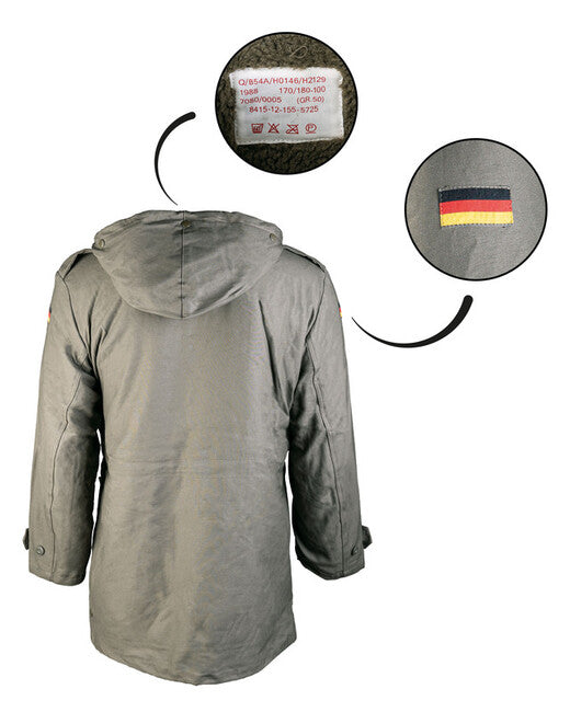 Mil-Tec Parka mit Futter, olivgrün