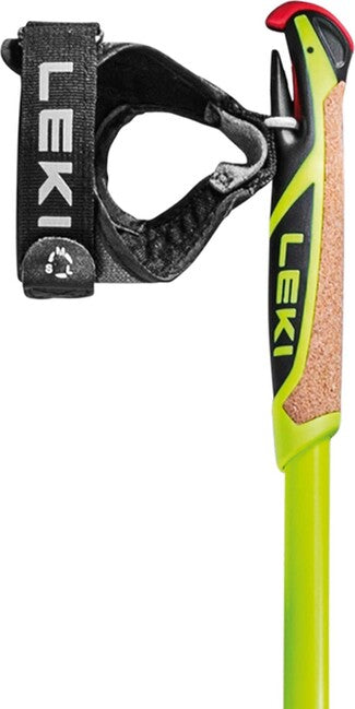 LEKI CC 450 Langlaufstöcke, neon-gelb/schwarz-weiß