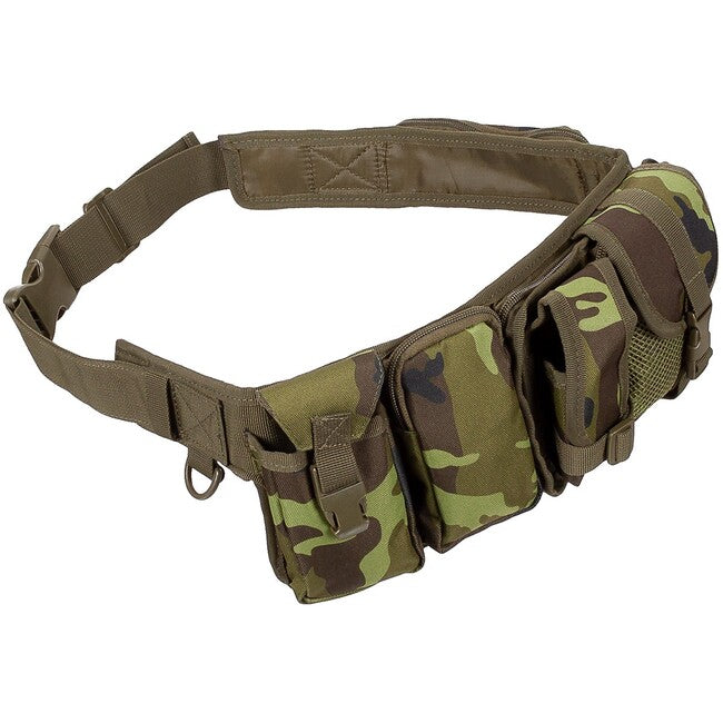 MFH M95 CZ camo taktischer gürtel, 6 taschen, ca. 5,5 cm, M