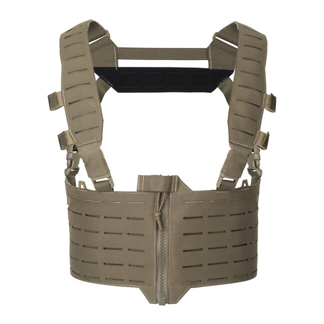 Direct Action Warwick Brustträger - zip front, adaptive green