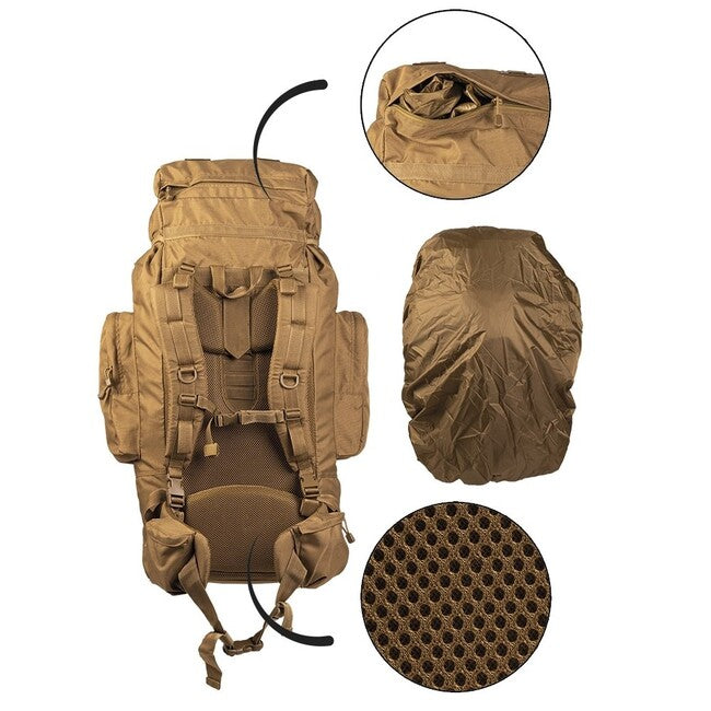 Mil-Tec Recom COYOTE rucksack 88 LTR PES