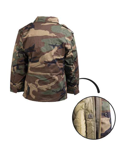 Mil-Tec Us Feldjacke M65 m.fu.kids woodland