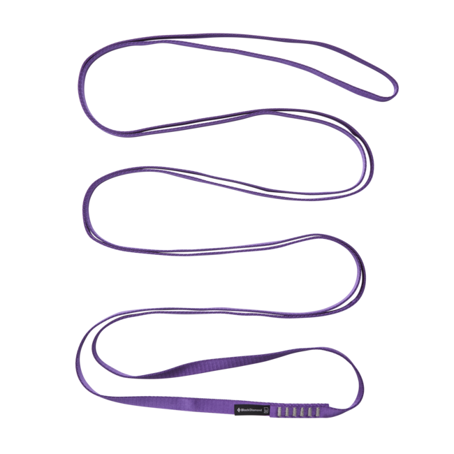 Black Diamond Loop 18 mm nylon läufer 240 cm, lila