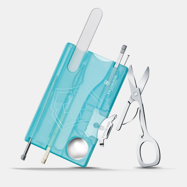 Victorinox Manikúra Swiss Card Nailcare, modrá
