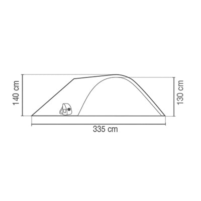 Coleman Darwin Plus Zelt für 4 Personen