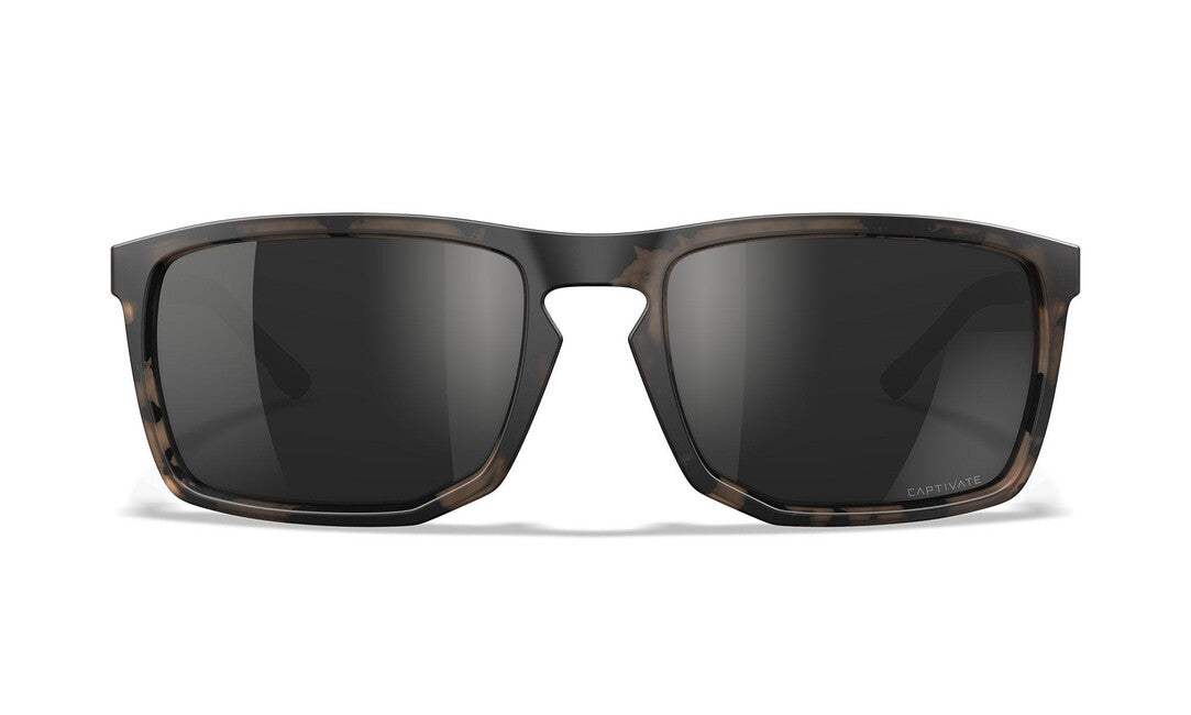 WILEY X Axe Captivate polarized black mirror/ matte tortoise brown