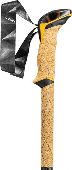 LEKI Cressida FX Carbon AS trekkingstöcke, weiß-mango-silber, 100 - 120 cm
