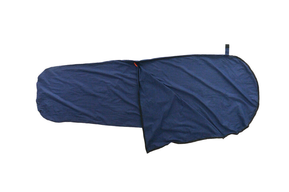 Origin Outdoors Baumwolle Mumie Schlafsack Liner königsblau