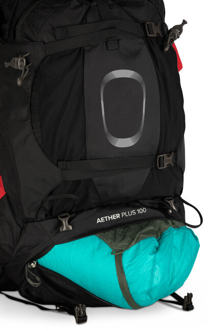OSPREY Aether Plus 100 wanderrucksack schwarz