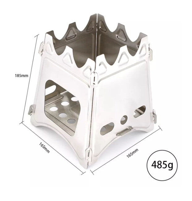 Origin Outdoors Stack compact klappbarer edelstahlkocher