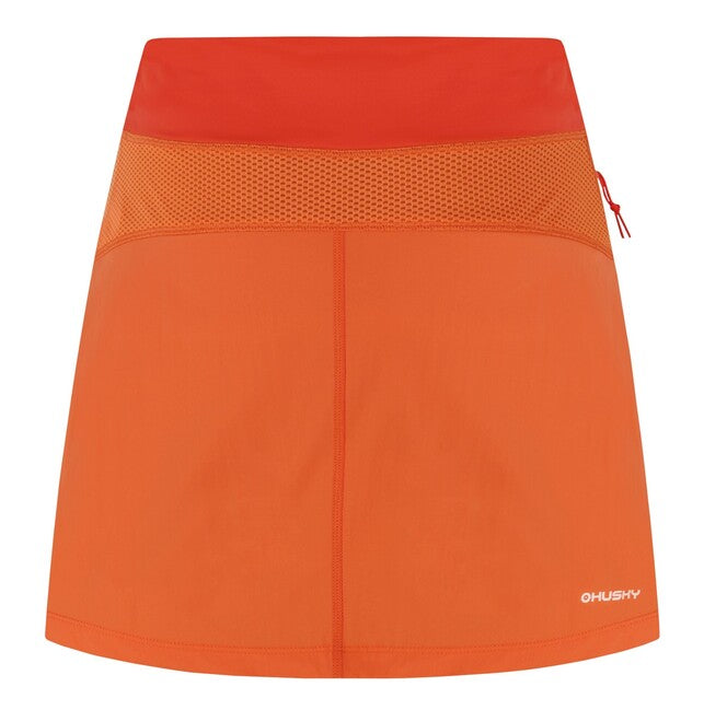 HUSKY Flamy damen Funktionsrock mit Shorts, orange
