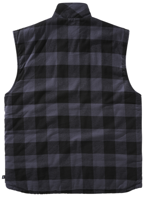 Brandit Lumber-Weste, schwarz/grau