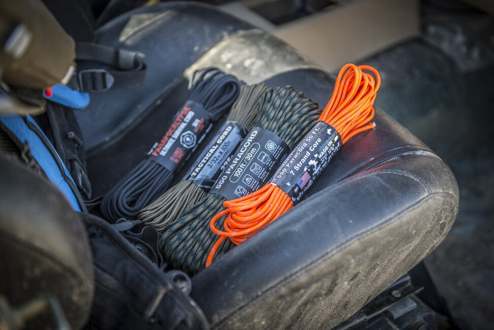 ATWOOD® Seil 275 leuchtet im Dunkeln (50ft) - weiß (GLOW-TC50)