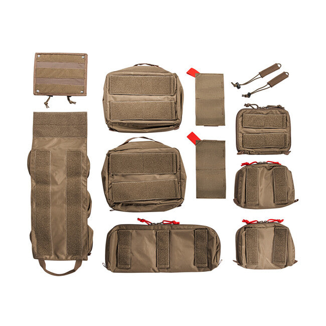 Tasmanian Tiger Modular Medic Insert 30 VL Organizer-Set, coyote brown