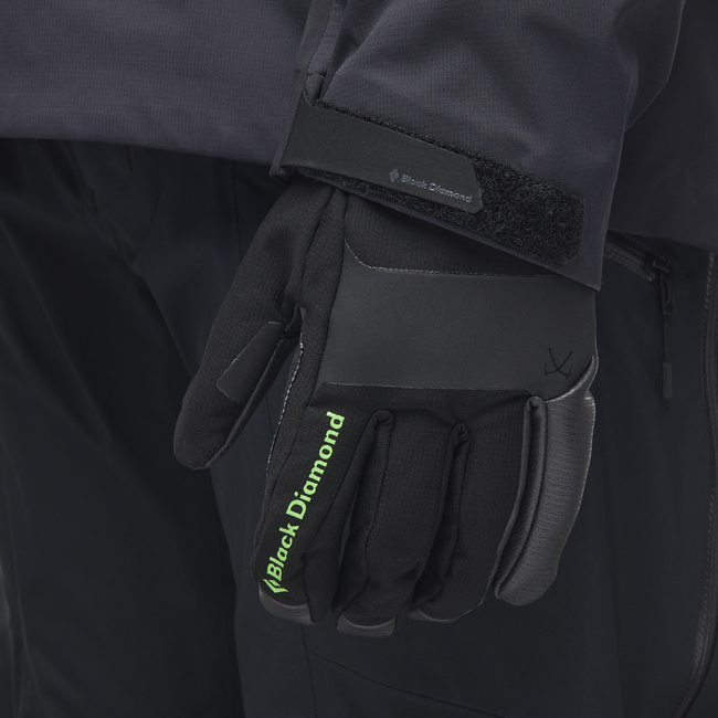 Black Diamond Torque lederhandschuhe, schwarz
