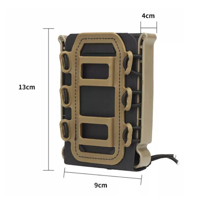 Leguon Dual Schnellverschluss-Magazintasche, CP camo
