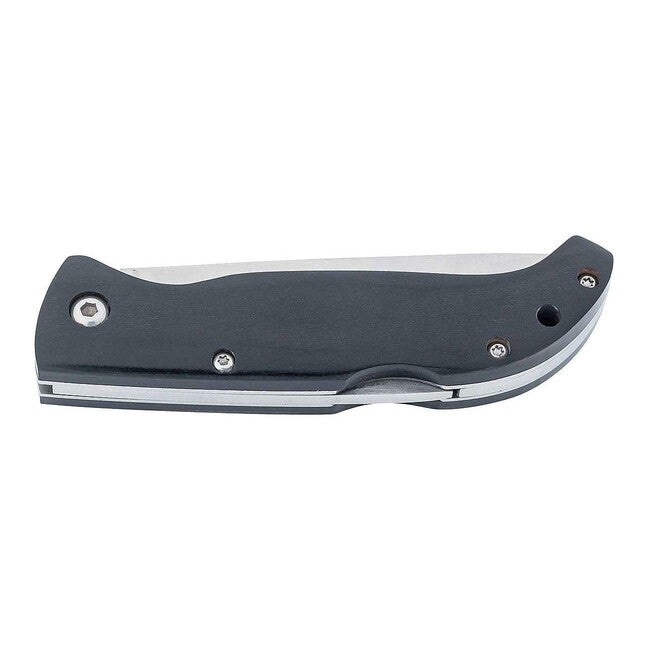 Herbertz taschen-Freizeitmesser 7,6cm, schwarzes Pakkaholz