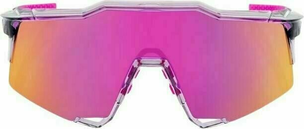 100% Sonnenbrille Speedcraft, Polished Translucent Grey