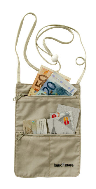 BasicNature Undercover Geldbeutel Hals tasche Undercover