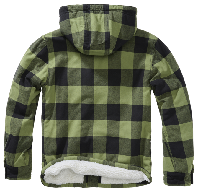 Brandit Lumber kapuzenjacke, schwarz/oliv