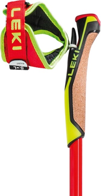 LEKI HRC marathon leuchtend rot-neongelb-schwarz