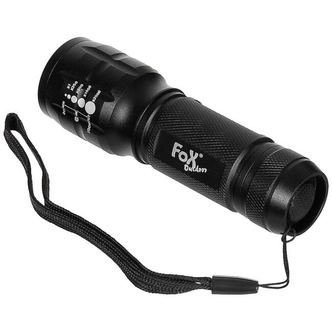 Fox Outdoor taschenlampe mini 3 W Fokussierung