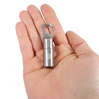 Origin Outdoors Storm Mini-Feuerzeug, Edelstahl