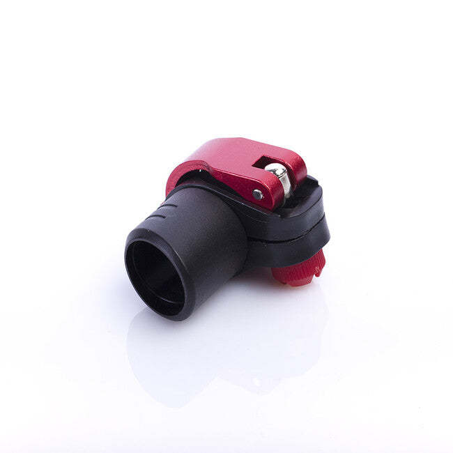 Warp ND - Flip-Lock Mechanik FL-17 schwarzer Kunststoff roter ALU Hebel rote Mutter für 18mm Durchmesser