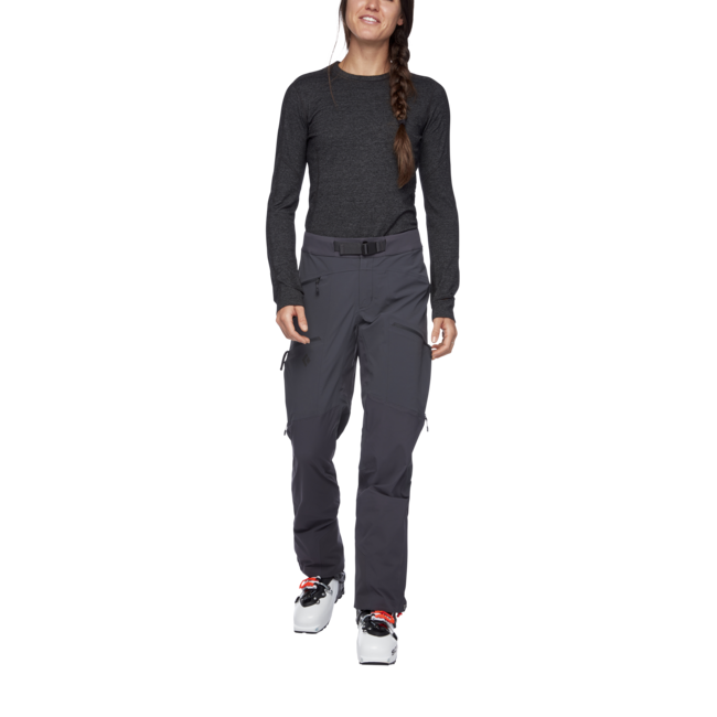 Black Diamond Dawn Patrol Hybrid damen-Hose, Carbon