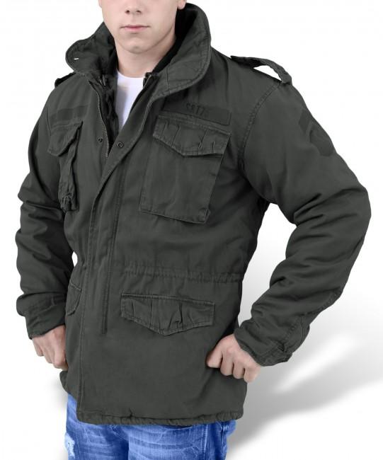 Surplus bunda Regiment M65, čierna