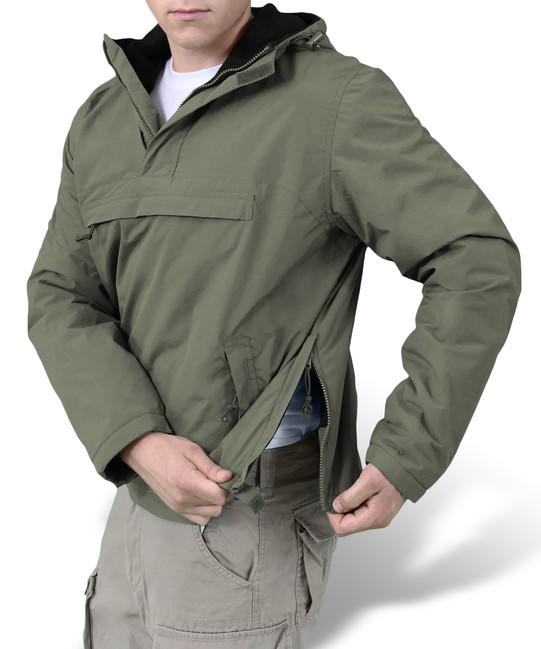 Surplus bunda Windbreaker olivová