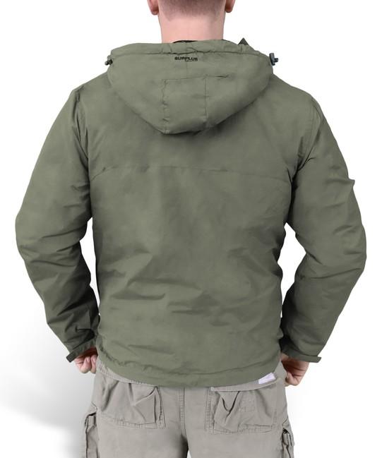 Surplus bunda Windbreaker olivová